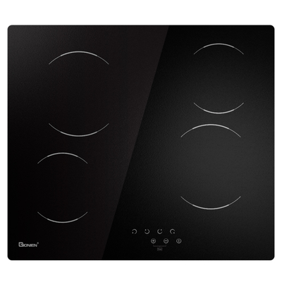 주문 4 번버너 전기 요리장 24 인치 세라믹 요리장 6000W 얼음 유리 online manufacture