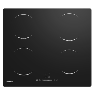 주문 4 번버너 전기 요리장 220V-240V 24 인치 내장 인덕션 요리장 6400W online manufacture