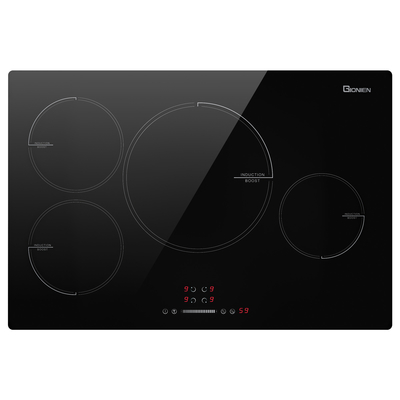 주문 30인치 4버너 전기 인덕션 쿡톱 220-240V 7200W 정밀한 전력 시간 제어 online manufacture