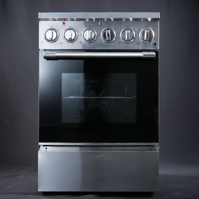 24''자유자재 전기 범위 4 원소 오븐과 전기 오븐 80L / 2.8 Cu.Ft